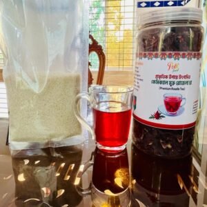 ২০০ রোজেলা চা + ৫০০ গ্রাম লাল চিনি
